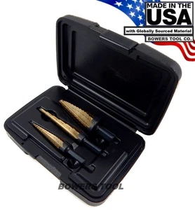 Juego de brocas unibit ultra paso Norseman 3 piezas HI-Moly M7 1/8-1 in HECHO EN EE. UU. 01941 - Imagen 1 de 2