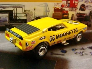 Mooneyes 1971 Mustang Nitro Powered HEMI V8 Funny Car 1/64 Scale Limited Edit B - Picture 1 of 6