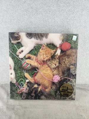 Vintage 1983 Hoyle 500 Puzzle Kittens Rare Original Animals Feline Cat - SEALED - Image 1 of 4