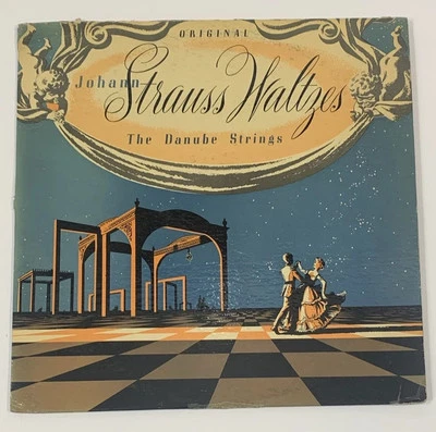 The Danube Strings Original Johann Strauss Waltzes 1958 P-2000 Vinyl LP - Image 1 of 4
