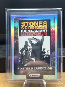 2025 Panini Prizm The Rolling Stones Poster Perfection Silver #24 PACK FRESH  - Picture 1 of 3