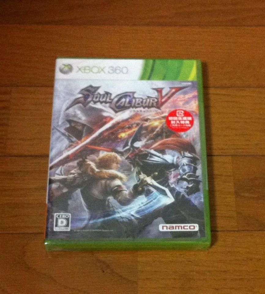 New Sealed Soul Calibur V Xbox 360 Fighting Game Namco Bandai Japan Version SC5 - Image 1 of 1
