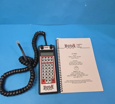 DIGITRAX DT 402 With Owner Manual Tested Missing Battery Cover - Image 1 of 4