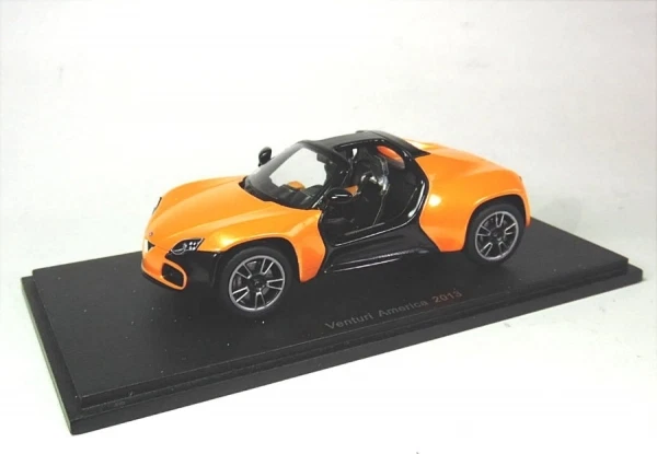 Venturi America (Orange/Black) 2013 In OVP With Acrylic Cover 1:43 Spark - Image 1 of 1