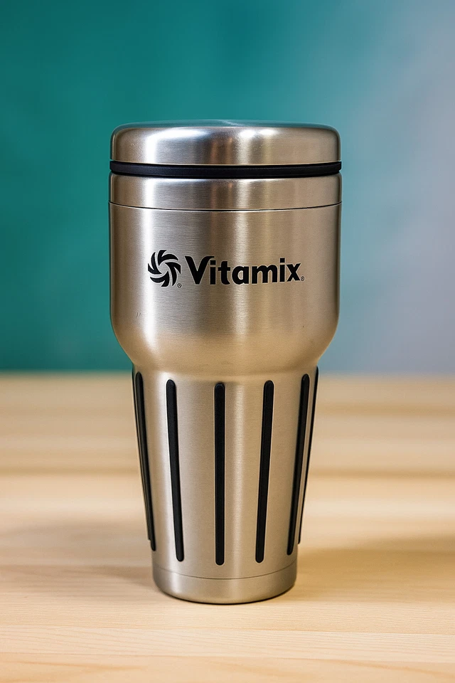 Vitamix Stainless Steel Tumbler, Smoothie Coffee Travel Mug Cup Container  - Image 1 of 1