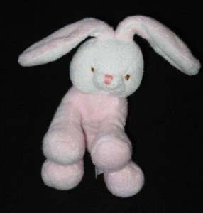Angel Dear Bunny Peluche Animal Lovey Juguete Rosa Blanco 2005 Pequeño 5" - Imagen 1 de 6