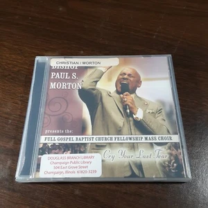 Cry Your Last Tear - Audio CD By BISHOP PAUL S. MORTON - Foto 1 di 3