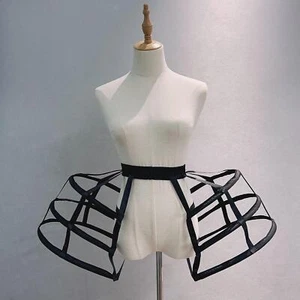 Cage Hoop Skirt Petticoat Skirt Pannier Underskirt for Gown Prom Cosplay - Picture 1 of 6