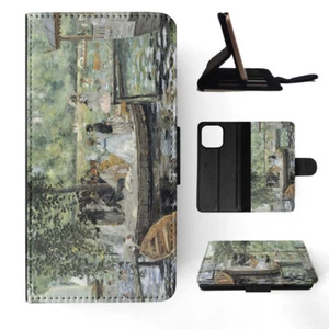 FLIP CASE FOR APPLE IPHONE|PIERRE-AUGUSTE RENOIR - LA GRENOUILLERE ART - Picture 1 of 193