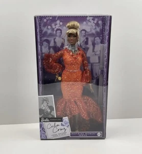 2023 Mattel Barbie Salsa CELIA CRUZ Red Dress INSPIRING WOMEN DOLL NEW IN HAND - Picture 1 of 12