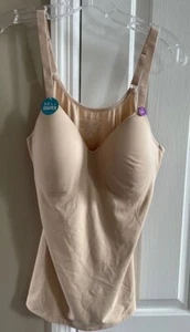 Vanity Fair Damen Shaping Cami mit integriertem BH, Bauchkontrolle Shapewear, Neu mit Etikett - Bild 1 von 4