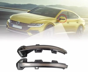 VW Arteon Dynamic Side Mirror Turn Signal LED Light Indicator 15-20 UK - Picture 1 of 3