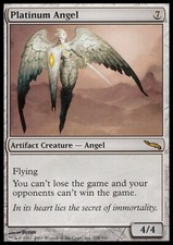 Magic the Gathering MTG Platinum Angel (228) Mirrodin   LP