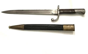 Weyersberg Kirschbaum & Cie Soliben military bayonet knife W/ Scabbard vintage - Picture 1 of 19