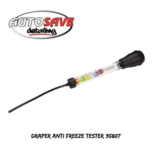 Probador de nivel de refrigerante anticongelante disco Draper radiador hidrómetro coche/furgoneta 35807 - Imagen 1 de 1