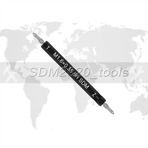 1 PC M1.6 × 0.35 mm 6H right-hand thread Screw plug gauge GO NO-GO Gage - Picture 1 of 4