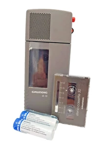 Grundig SH-10 Máquina de Dictado Estenocassette Dictáfono Grabadora de Voz Portátil - Imagen 1 de 24