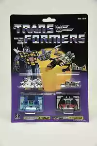 SALE Transformers G1 Reissue Cassette Decepticon FRENZY LASERBEAK Gift - Picture 1 of 11