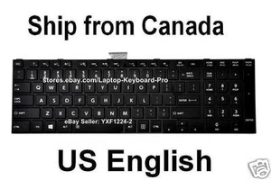 Keyboard for Toshiba Satellite L70-B L70D-B L70-B-00Y L70-B-011 L70D-B-004 - US - Picture 1 of 1