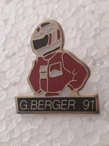 Pin's Pins Pin F1 Pilote Ferrari "Berger"  - Picture 1 of 1