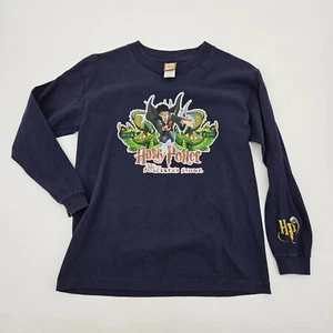 Vintage Harry Potter and the Sorcerer’s Stone Shirt Size Large Youth 10 12 Blue - Picture 1 of 14