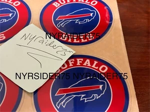 Buffalo Circular All Purpose FB Helmet Decals 20 mil 3M - Picture 1 of 6