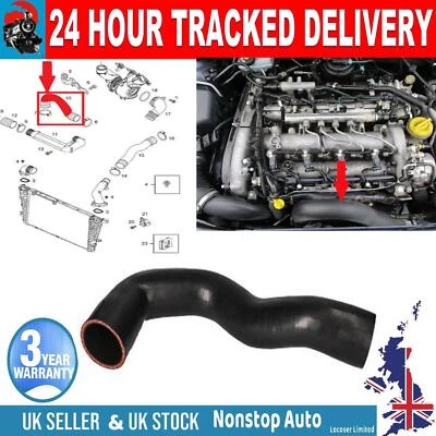 Turbo Intercooler Manguera Para Opel Vauxhall Astra H 1.9CDTI Zafira B 5835898 - Imagen 1 de 4
