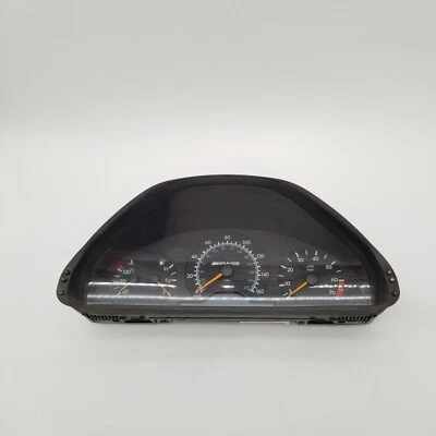 1999 MERCEDES BENZ E55 AMG SPEEDOMETER CLUSTER GAUGE UNKNOWN MILES 2105406348 - Image 1 of 4