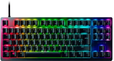 Razer - Huntsman V2 TKL Wired Purple Clicky Switch Gaming Keyboard - VG READ - Image 1 of 4