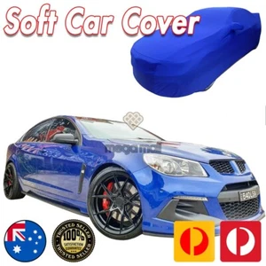 Blue Show Car Dust Cover for VF Holden Commodore Clubsport Washable Soft Plush - Picture 1 of 12