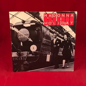 MADONNA Holiday 1983 UK 7" vinyl single EXCELLENT CONDITION original 45 ## - Imagen 1 de 4