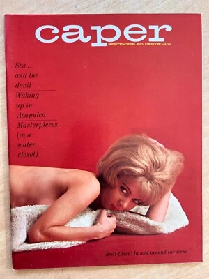 CAPER Magazine September 1965 Vol. 11 #5 PIN-UP & Glamour HIGH GRADE! FILE COPY Foto 1 de 4