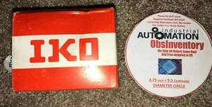 6 IKO ZB208 NEEDLE ROLLER BEARING CAM FOLLOWERS ZB-208 ZB 208 - Picture 1 of 4