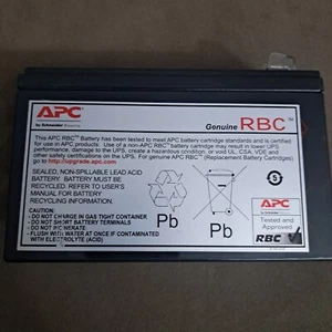 APC BATTERY BY SCHNEIDER ELECTRIC CARTRIDGE REPLACEMENT  - Picture 1 of 2