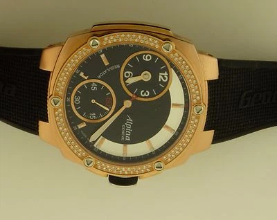 Reloj para hombre Alpina Avalanche Extreme Regulator oro rosa PVD bisel de diamantes... Foto 1 de 4
