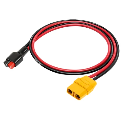 SEBATECH 10 AWG Battery Solar Cable for Anderson Powerpole to XT90 Female Male Connector
