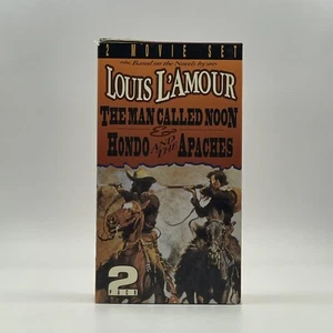 Louis L'Amour The Man Called Noon & Hondo And The Apaches VHS, 1994 Quality - Picture 1 of 8