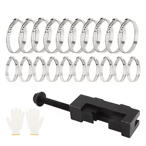 CV Boot Clamp Tool with 1 Pair of Glove Adjustable Opening Drive Shaft Clamp - Imagen 1 de 9
