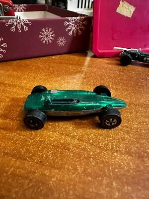 Turbina Shelby Hot Wheels Redline 1969 verde negro interior Grand Prix original Foto 1 de 4