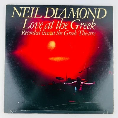 Neil Diamond Love At The Greek Live At The Greek Theatre Vinyl LP Record Album Foto 1 de 4