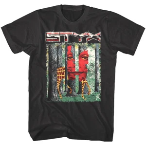 Styx Grand Illusion Album Cover Men's T Shirt Rock Band Art Concert Tour Merch - Picture 1 of 5