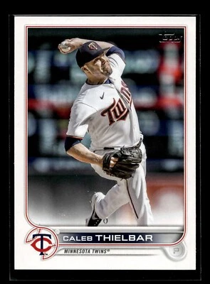 2022 Topps Update #US191 Caleb Thielbar (NM+)(BAS) - Image 1 of 2