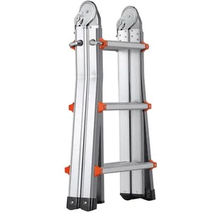 Telescoping Ladder A Frame 9.5 FT Extension Multi-Function for Homework - Picture 1 of 11