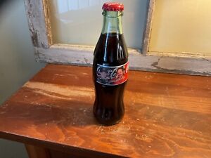 Dale Earnhardt NASCAR Coca Cola COKE 8 oz Commemorative Bottles 1996