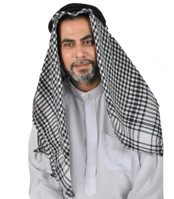 EGYPT BAZAR Kopfbedeckung Scheich Kostüm Set Araber Öl-Scheich Fasching Karnevalskostüm 47