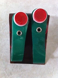 Mozzo Verde Bicicletta Brillante Vinile Scintillante Diversi Riflettori Lowrider Biciclette - Foto 1 di 2
