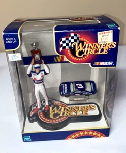 1998 Dale Earnhardt Jr. Nascar Driver Winners Circle Toy Car + Action Figure - Picture 1 of 6