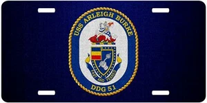 High Grade Aluminum License Plate - US Navy Divisions - Many Options - Picture 1 of 31