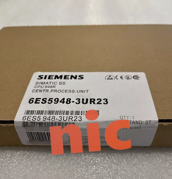 6ES5948-3UR23 SIMATIC S5, CPU 948R 6ES5948-3UR23 (in stock) - Image 1 of 1