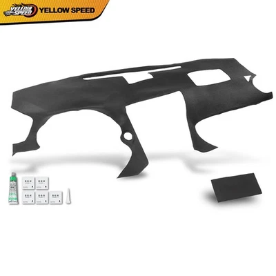 Cubierta de tablero de instrumentos negra apta para Lexus IS250 IS350 2006-2013 Foto 1 de 4